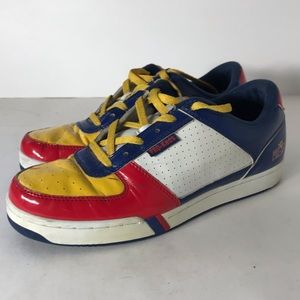 PRO KEDS ROYAL MENS SIZE 11 WHITE / MULTI-COLOR